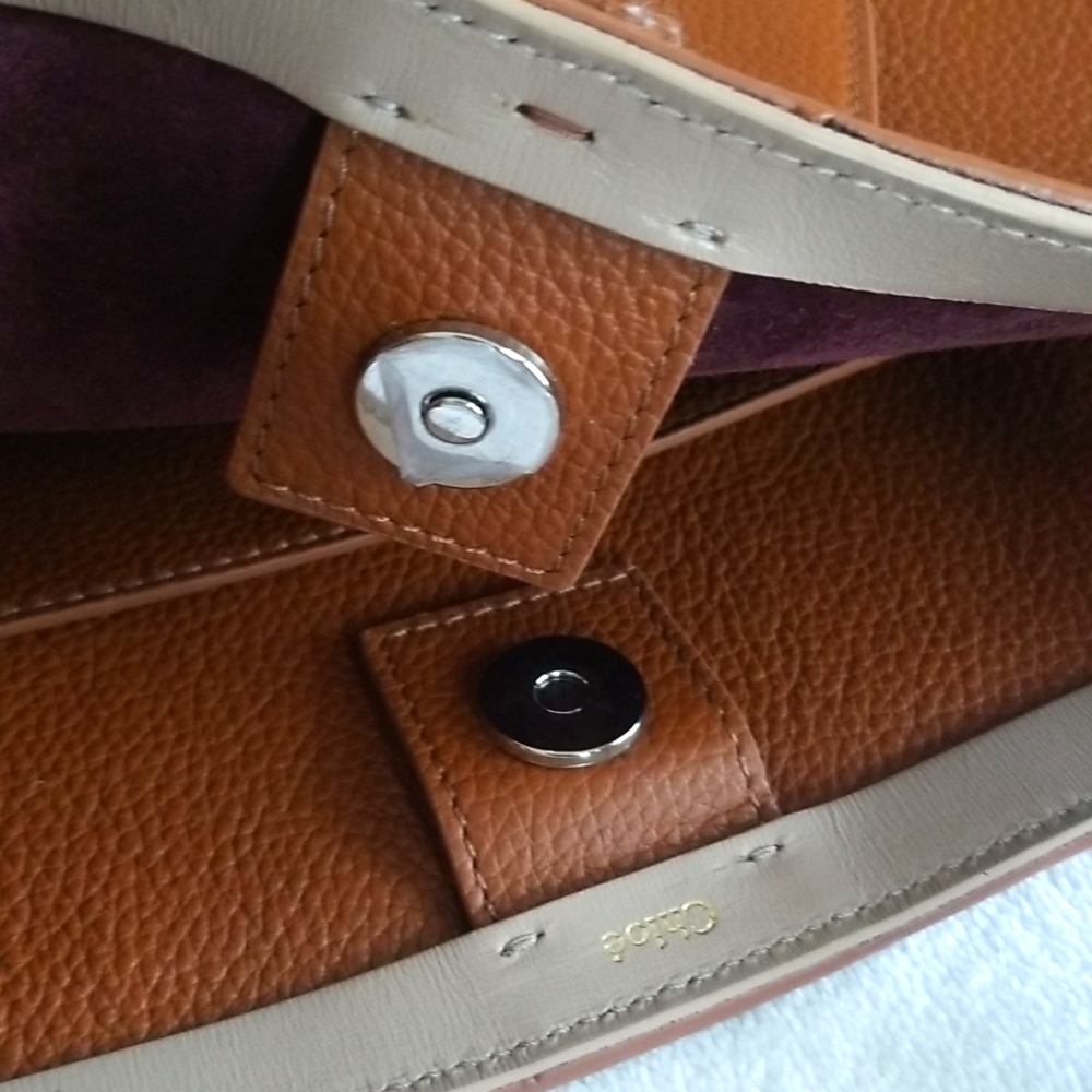 Chloe Sense Medium Calfskin Tote Bag - Picture 12 of 14